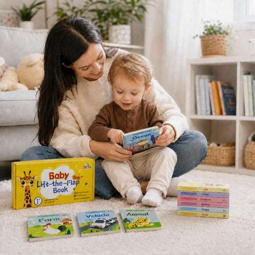Baby Lift-The-Flap Learning Book Set